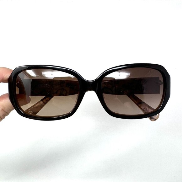 Coach Sunglasses Georgette S497 Tortoise Frames Scratches main image 10